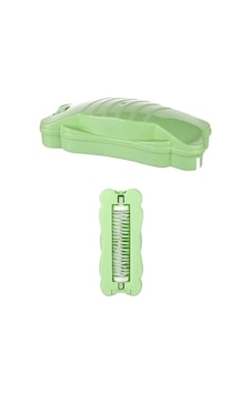 Ers Kelebek Tasarımlı Tek Fırçalı Gırgır 17x7x4 Cm Yeşil Çok Renkli Ers Kelebek Tasarımlı Tek Fırçalı Gırgır 17x7x4 Cm Yeşil Çok Renkli