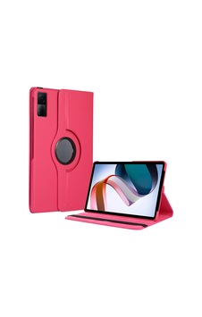 Xiaomi Uyumlu Redmi Pad Zore Dönebilen Standlı Kılıf-Pembe Pembe
