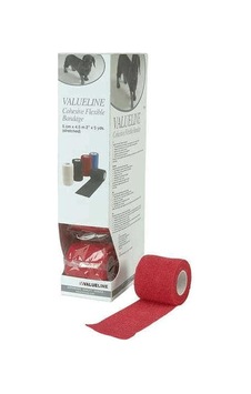 Valueline Flexible Bandaj 5 CM x 4.5 M Kırmızı Valueline Flexible Bandaj 5 CM x 4.5 M Kırmızı