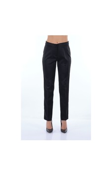 Garni Minimalist Yüksek Bel Regular Fit Kadın Pantolon Siyah Garni Minimalist Yüksek Bel Regular Fit Kadın Pantolon Siyah