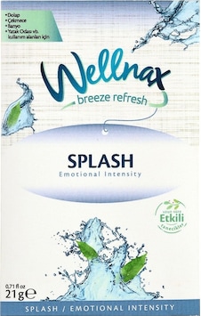 Wellnax Askılı Dolap Ve Çekmece Kokusu Splash 4 Adet Wellnax Askılı Dolap Ve Çekmece Kokusu Splash 4 Adet