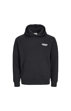 Jack & Jones Erkek Jjolıve Kanguru Cepli Kapüşonlu Sweatshirt 12256833 Siyah Jack & Jones Erkek Jjolıve Kanguru Cepli Kapüşonlu Sweatshirt 12256833 Siyah