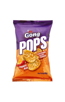 Eti Gong Pops Mısır Ve Pirinç Patlağı Peynir&acı 80 G 2'li Ekonomik Paket - 2 Adet Tarı Eti Gong Pops Mısır Ve Pirinç Patlağı Peynir&acı 80 G 2'li Ekonomik Paket - 2 Adet Tarı