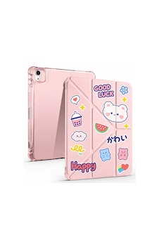 İpad Air 11inç M4 / M3 / M2 Air 4. / 5.nesil 10.9inç Uyumlu Kalem Bölmeli Kawaii Origami Standlı Uyuku Modlu Tablet Kılıfı Arka Kapak İpad Air 11inç M4 / M3 / M2 Air 4. / 5.nesil 10.9inç Uyumlu Kalem Bölmeli Kawaii Origami Standlı Uyuku Modlu Tablet Kılıfı Arka Kapak