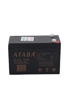 Ataba At-1270 12v 7ah Bakımsız Kuru Akü