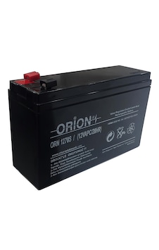 Orion 12v 7.0ah Ince Kasa Kuru Bakımsız Akü