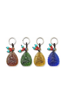 Cam Buda Anahtarlık Cam Buda Anahtarlık