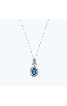 Altınbaş Pırlanta Vintage Oval Kolye Perm005lbk14-1