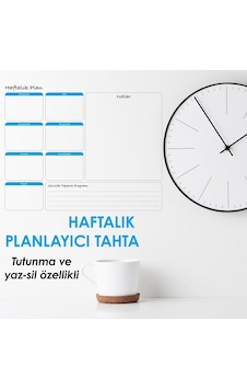 Haftalık Planlayıcı Statik Kağıt Tahta Haftalık Planlayıcı Statik Kağıt Tahta