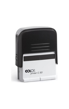 Colop Prınter C30 Siyah Kasa Mavi Keçe - 18x47mm Renksiz Colop Prınter C30 Siyah Kasa Mavi Keçe - 18x47mm Renksiz