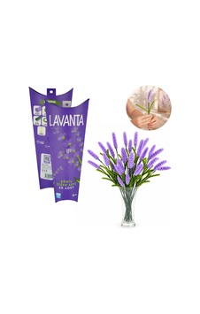 Şönil Lavanta Çiçek Yapım Seti Şönil Lavanta Çiçek Yapım Seti