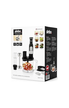 Sinbo El Multi Blender Seti - 2 Litre Hazneli - Paslanmaz Çelik Bıçaklı Çok Renkli Sinbo El Multi Blender Seti - 2 Litre Hazneli - Paslanmaz Çelik Bıçaklı Çok Renkli