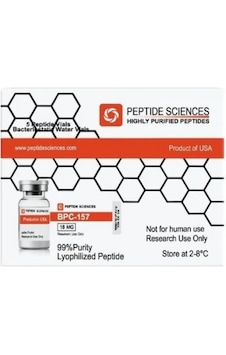 Peptide Sciences Bpc-157 99% Purity Lyophilized Peptide 18 Mg Peptide Sciences Bpc-157 99% Purity Lyophilized Peptide 18 Mg