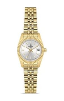 Ql155g-02sg Hislon Kol Saati 22 Mm / Gold Gri Ql155g-02sg Hislon Kol Saati 22 Mm / Gold Gri