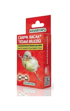Kanaryapoo Kanarya Çarpık Bacak Bileziği 10'lu Paket Kanaryapoo Kanarya Çarpık Bacak Bileziği 10'lu Paket