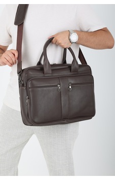 Erzeno Hakiki Deri Evrak Ve Laptop Çantası / Uzun Askılı Büyük Boy Laptop Çanta / 15,6 İnç Kahverengii - 628189100 Kahverengii Erzeno Hakiki Deri Evrak Ve Laptop Çantası / Uzun Askılı Büyük Boy Laptop Çanta / 15,6 İnç Kahverengii - 628189100 Kahverengii