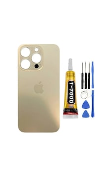 İphone 14 Pro A2890 Arka Cam Kapak Pil Kapağı Yüksek Kalite + B700 + Tamir Kiti Gold İphone 14 Pro A2890 Arka Cam Kapak Pil Kapağı Yüksek Kalite + B700 + Tamir Kiti Gold