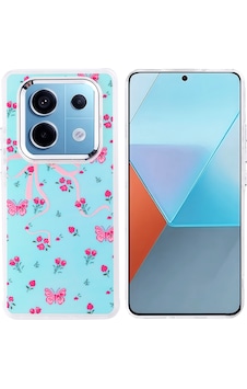 Teleplus Xiaomi Poco X7 Kılıf Hadra Lüx Desenli Kapak