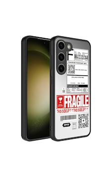 Galaxy S23 Plus Uyumlu Aynalı Desenli Kamera Korumalı Parlak Zore Mirror Kılıf-fragile Fragile Galaxy S23 Plus Uyumlu Aynalı Desenli Kamera Korumalı Parlak Zore Mirror Kılıf-fragile Fragile