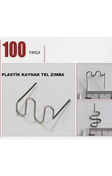 Plastik Kaynak Sıcak Zımba Teli 06mm Plastik Kaynak Sıcak Zımba Teli 06mm