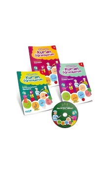 Adım Adım Kur'an Öğreniyorum-3 Kitap+DVD - Nevin Karataş - Mavi Uçurtma Adım Adım Kur'an Öğreniyorum-3 Kitap+DVD - Nevin Karataş - Mavi Uçurtma