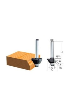 Makita D-09581 Rulmanlı Kordon Çift Kavisli Uç Freze Bıçağı 6 Mm Makita D-09581 Rulmanlı Kordon Çift Kavisli Uç Freze Bıçağı 6 Mm
