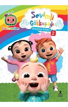 Cocomelon Sevimli Gökkuşağı Boyama Kitabı - 2- Doğan Çocuk