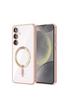 Sh Newface Samsung Galaxy Uyumlu S24 Kılıf Kross Magneticsafe Kapak - Rose Najmaddin Sh Newface Samsung Galaxy Uyumlu S24 Kılıf Kross Magneticsafe Kapak - Rose Najmaddin