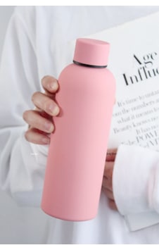 Exclusive 500 Ml Rubber Gövde Çay Termos Kupa Suluk Şişe Bardak Mug Pembe Exclusive 500 Ml Rubber Gövde Çay Termos Kupa Suluk Şişe Bardak Mug Pembe