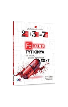 Orbital Yayınları Tyt Kimya Ferrum 30 X 7 Branş Denemeleri Orbital Yayınları Tyt Kimya Ferrum 30 X 7 Branş Denemeleri
