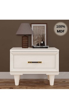 Kardelen Mdf Ayaklı Tasarım Komodin Aytaşı Kardelen Mdf Ayaklı Tasarım Komodin Aytaşı
