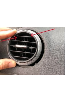 Audi A3 2004-2012 Havalandırma Izgara Çubuk Seti 5'li
