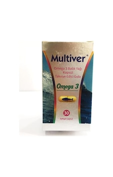 Multiver Omega 3 30 Kapsül Multiver Omega 3 30 Kapsül