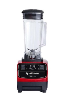 By Kitchen - Vortex Bar Blender - 2 Litre - Buz Kırıcılı - Kırmız