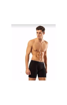 Erdem 1470 Erkek Likralı Uzun Boxer 10 Adet Siyah Erdem 1470 Erkek Likralı Uzun Boxer 10 Adet Siyah