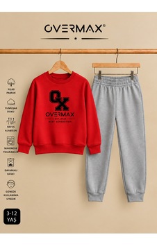 Overmax Baskılı Çocuk Sweatshirt & Eşofman Altı Takım 3-12 Yaş Kırmızı Üst-gri Alt - 920664318 Kırmızı Üst-gri Alt Overmax Baskılı Çocuk Sweatshirt & Eşofman Altı Takım 3-12 Yaş Kırmızı Üst-gri Alt - 920664318 Kırmızı Üst-gri Alt
