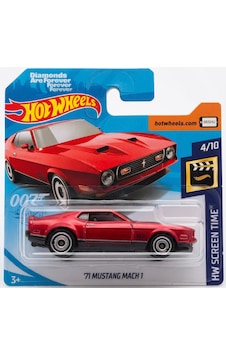 Hot Wheels '71 Mustang Mach 1 - Kırmızı - 2019 - Fyc92 - James Bond Hot Wheels '71 Mustang Mach 1 - Kırmızı - 2019 - Fyc92 - James Bond