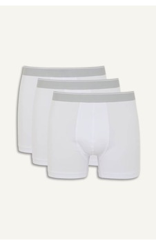 Defacto Regular Fıt 3'lü Beyaz Erkek Boxer G8561ax/wt34 Defacto Regular Fıt 3'lü Beyaz Erkek Boxer G8561ax/wt34