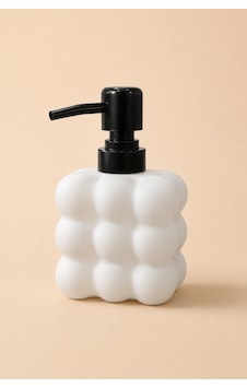 Modern Bubble Sıvı Sabunluk 400 Ml Siyah Pompalı Kabarcık Desenli Banyo Ve Mutfak Tezgâh Üstü Dispenser - 15 Cm X 9 Cm X 6,5 Cm Beyaz Modern Bubble Sıvı Sabunluk 400 Ml Siyah Pompalı Kabarcık Desenli Banyo Ve Mutfak Tezgâh Üstü Dispenser - 15 Cm X 9 Cm X 6,5 Cm Beyaz