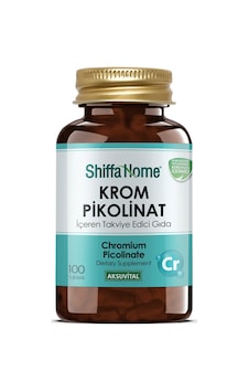 Krom Pikolinat 100 Tablet Krom Pikolinat 100 Tablet