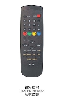 Shov Rc 01 Itt-Schaublorenz-Kamasonik Tv Kumandası Shov Rc 01 Itt-Schaublorenz-Kamasonik Tv Kumandası