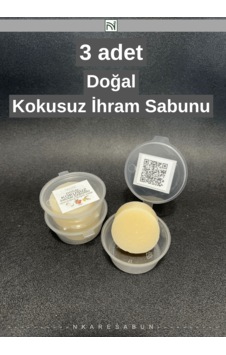 Nkare İhram Sabunu 3 x 30 G Nkare İhram Sabunu 3 x 30 G