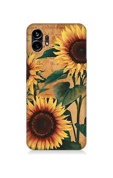 Nothing Phone 1 Ayçiçekleri Desenli Silikon Kılıf Nothing Phone 1 Ayçiçekleri Desenli Silikon Kılıf