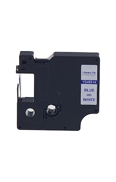 Prıntpen Dymo D1 45014 Beyaz Etıkete Mavı 12mm X 7m -80222 Prıntpen Dymo D1 45014 Beyaz Etıkete Mavı 12mm X 7m -80222