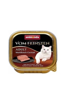 Vom Feinsten Karışık Etli Yetişkin Kedi Konservesi 100 Gr Vom Feinsten Karışık Etli Yetişkin Kedi Konservesi 100 Gr