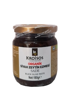 Kroisos Organik Siyah Zeytin Ezmesi 180 G