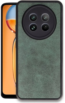 Realme 12 5g Kılıf Şık Görünümlü Deri Kapak Ryc/aras Deri Koyu Yeşil Realme 12 5g Kılıf Şık Görünümlü Deri Kapak Ryc/aras Deri Koyu Yeşil