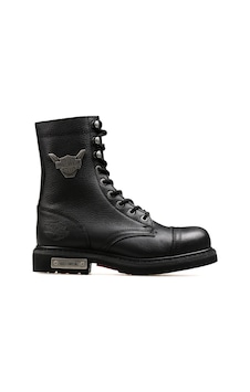 Harley Davidson COLMAR Unisex BLACK / BASKILI DERİ Bot Harley Davidson COLMAR Unisex BLACK / BASKILI DERİ Bot