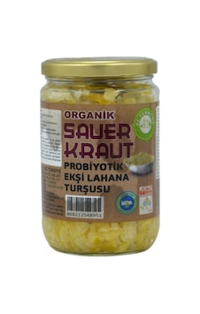 Beferment Organik Sade Saurkraut Ekşi Lahana Turşusu 660 G Beferment Organik Sade Saurkraut Ekşi Lahana Turşusu 660 G