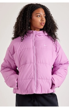 Nike Terma Fit Synthetic Fill Loose Fit Classic Puffer Jacket Kadın Kapüşonlu Bol Kesim Şişme Mont Pembe Nike Terma Fit Synthetic Fill Loose Fit Classic Puffer Jacket Kadın Kapüşonlu Bol Kesim Şişme Mont Pembe